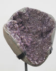 Stunning Amethyst Geode with Elegant Stalactite Formations - Perfect for Home Decor Accent - MWS0290