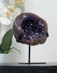 Deep Purple Amethyst Geode - MWS2199