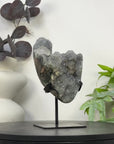 Natural Quartz Crystal Cluster on Stand - MWS3283