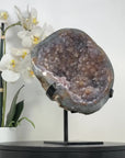 Stunning Natural Ametrine Geode, Stand Included - MWS2313