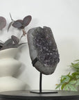 Natural Sugar Quartz Cluster with Calcite Inclusions - MWS3114