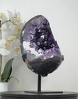 Stunning Egg Shape Natura Amethyst Geode