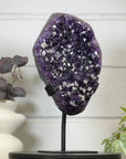 Large Natural Amethyst Specimen with Calcite Inclusions - MWS3092
