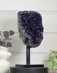 Top Grade Uruguayan Amethyst Geode - Stand Included - MWS3147