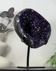 Natural Uruguayan Amethyst Geode wth Stand - MWS3193