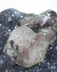 Stinning Calcite Crystal Formation with Red and Black Hematite - MSP0095 - Southern Minerals 