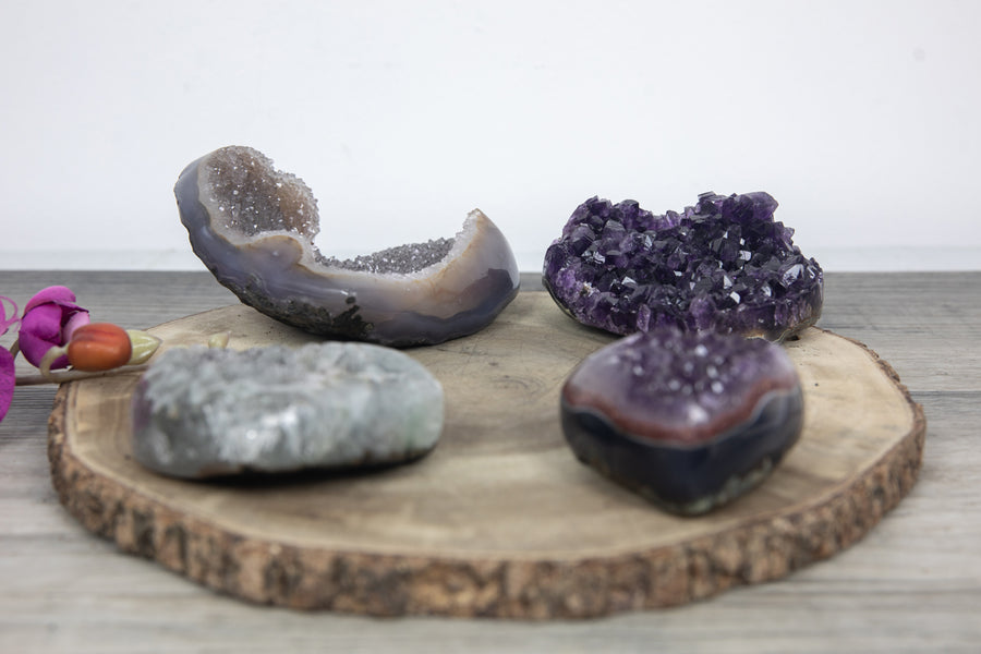 Mixed Minerals Hearts Set - MHLT0116