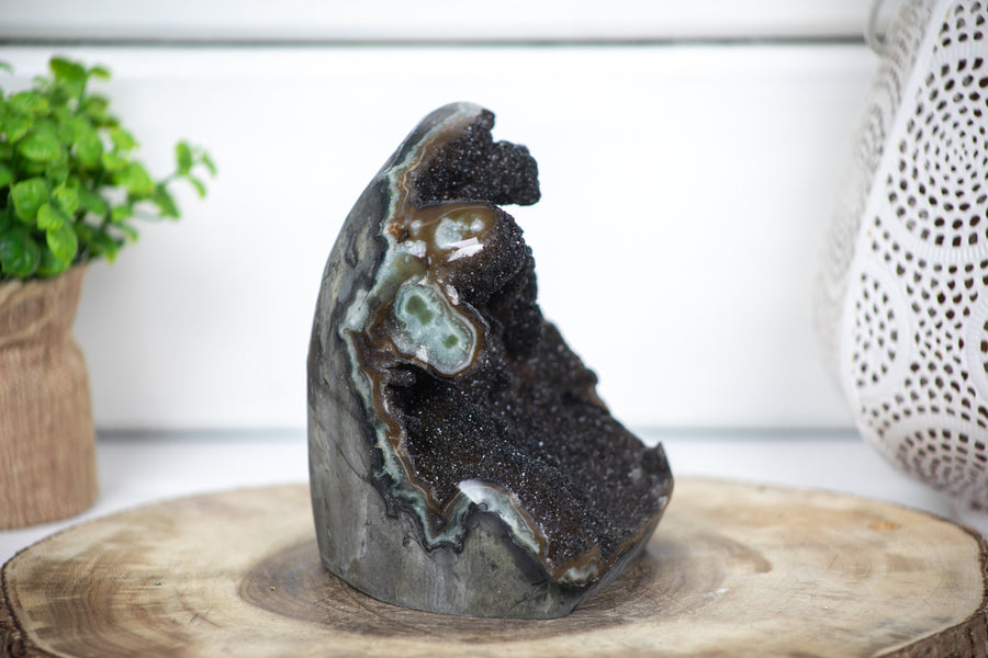 Unique Japser Druzy Formation - GQTZ0087 - Southern Minerals 