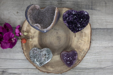 Mixed Minerals Hearts Set - MHLT0116