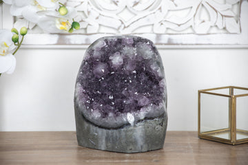Beautful Large Natural Amethyst Stone Cathedral - CBP0615