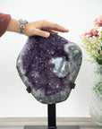 Large Natural Amethyst Cluster, Ready to Display Specimen - AWS1439
