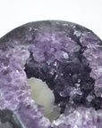 Beautiful Amethyst Stone Geode with Calcite Crystal Specimen - CBP0449 - Southern Minerals 