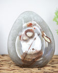 Stunning Natural Quartz stone Egg - STE0046
