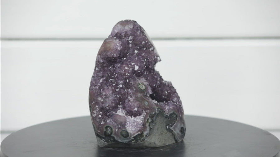Stunning Amethyst Cathedral Geode with Formations - CBP0287