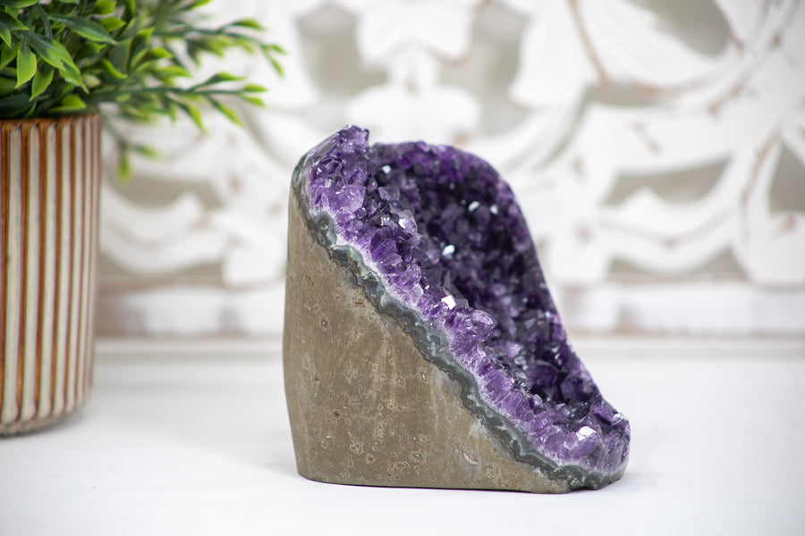 Deep Purple Genuine Natural Amethyst Stone - CBP0953