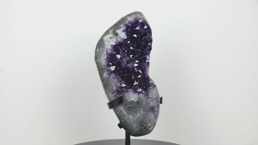 Huge Amethyst Geode, Deep Purple Amethyst - AWS0353