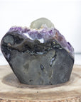 Fine Amethyst with Rare Calcite Crystal Formation - MSP0164 - Southern Minerals 