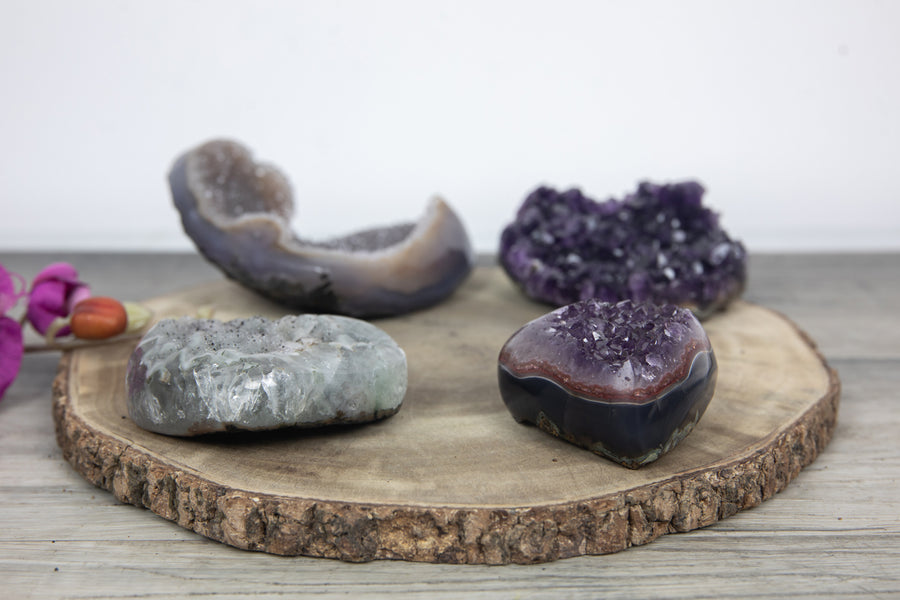 Mixed Minerals Hearts Set - MHLT0116