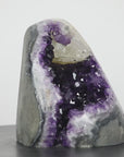Natural Amethyst Geode with Calcite Inclusions - CBP0824