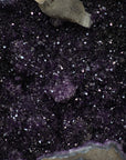 Magnificent Masive Natural Amethyst Geode with Unique Calcite Specimen - AWS1453