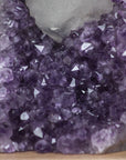 Amethyst Geode with Calcite Crystal - MSP0224 - Southern Minerals 