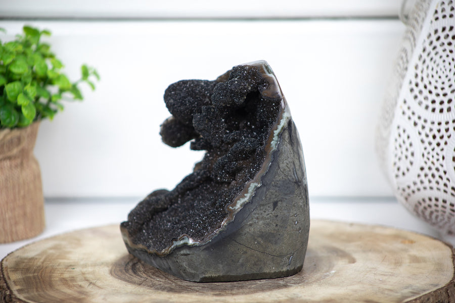 Unique Japser Druzy Formation - GQTZ0087 - Southern Minerals 