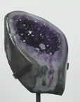 Amethyst & Agate Geode with Calcite Crystal - AWS1094