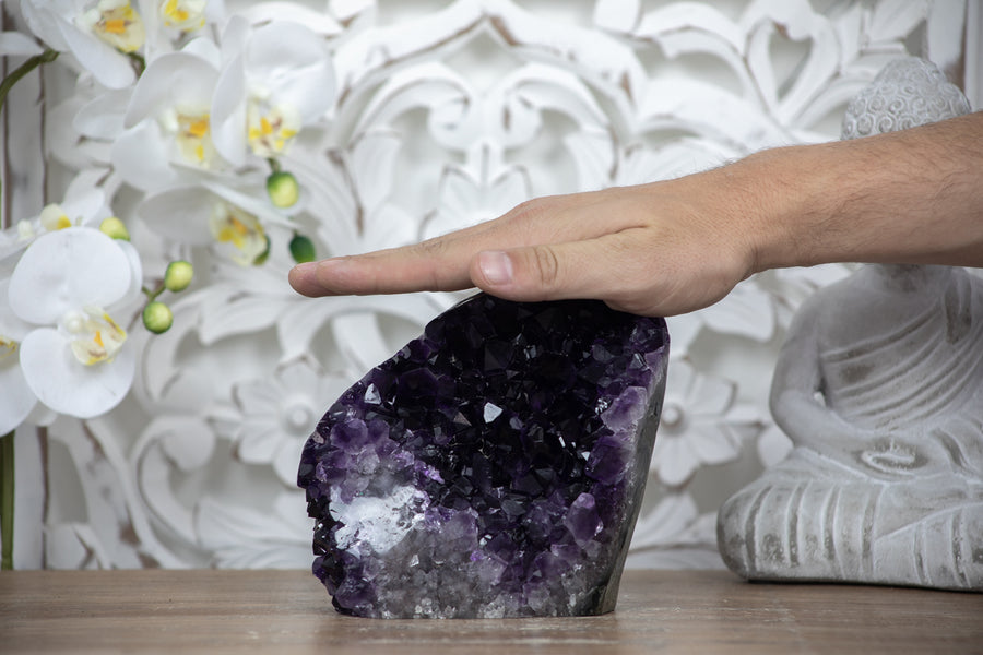 Natural Amethyst Stone Cathedral, Top Grade Amethyst - CBP0764
