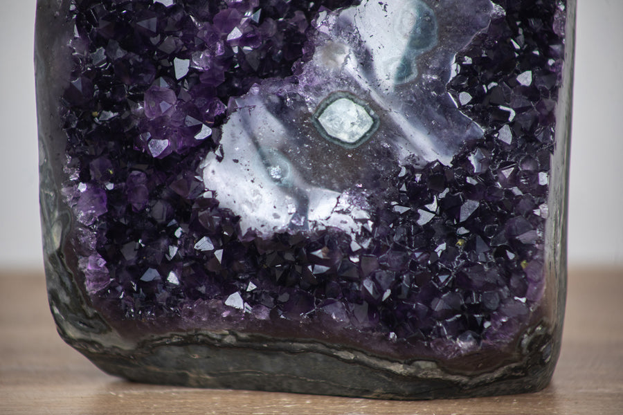 Beautiful Amethyst Crystal with Stalactite Eye Formation - CBP0529