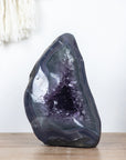 Natural Amethyst and Banded Agate Geode - CBP0480