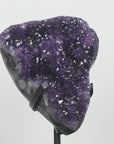 Unique Amethyst Crystal Cluster with Beautiful Stalactite Formation - AWS1090