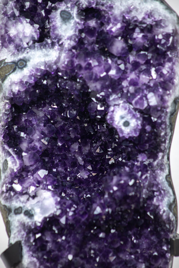 Deep Purple Amethyst Geode, Premium Quality Amethyst - AWS0212 - Southern Minerals 