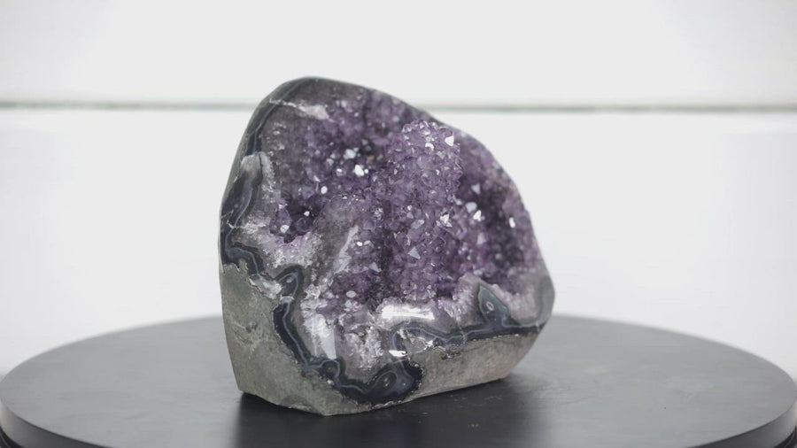 Natural Amethyst Geode, Amethyst Stalactite - CBP0362