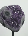 Stunning Natural Amethyst Cluster with Stalactite Eye - AWS1092