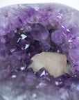 Calcite Crystal Formation on Amethyst & Quartz Geode - MSP0070 - Southern Minerals 