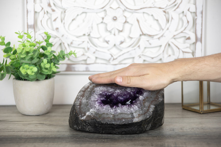 Large Natural Amethyst Geode - AMGE0092