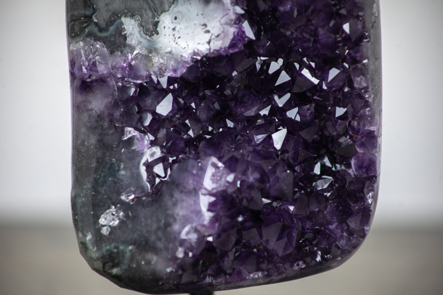Polished Amethyst Stone, Deep Purple Amethyst Specimen - AWS0555