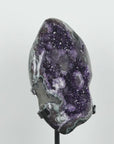 Large Amethyst Geode with Jasper Shell - AWS0755